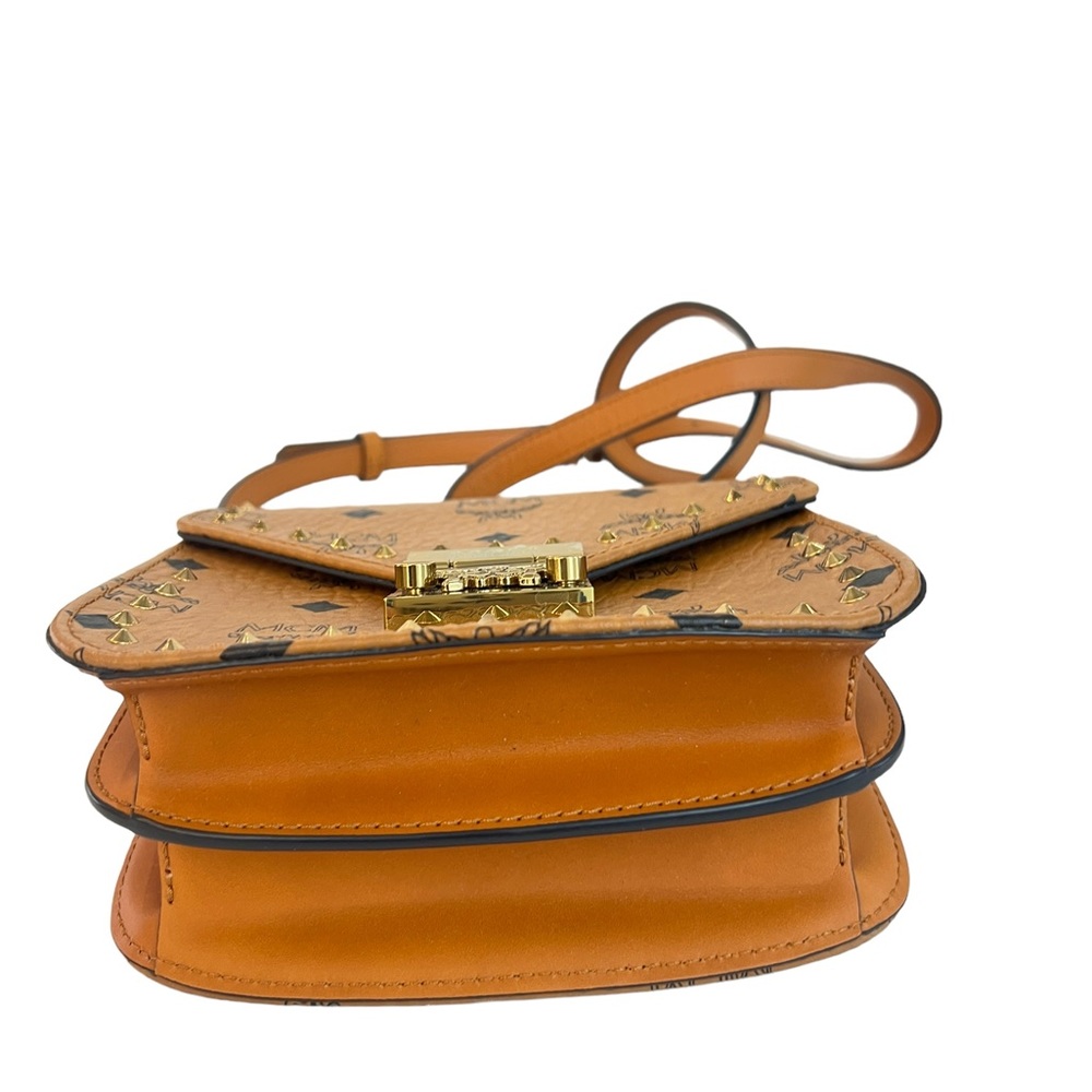 MCM Patricia brown shoulder bag - Picture 5 of 9